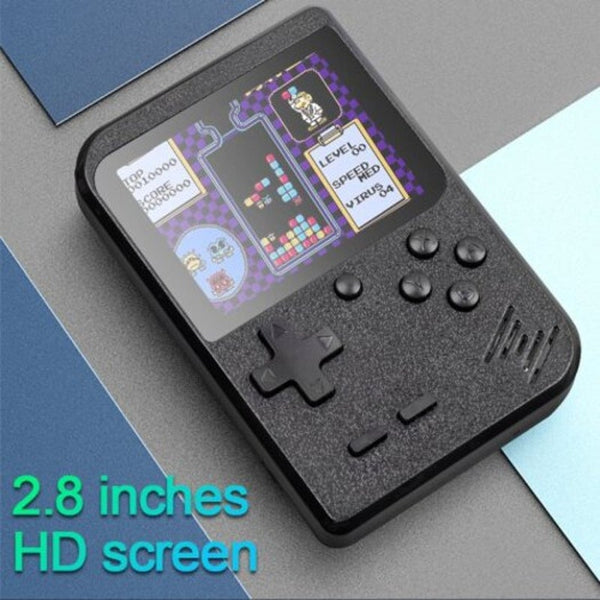 Video Game Console 8 Bit Retro Mini Pocket Handheld Player Built In 400 Classic Games Best Gift Yellow