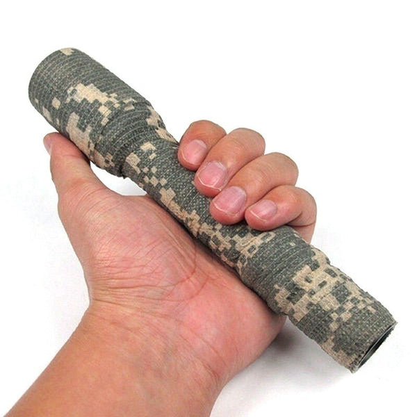 Adhesive Bandage Athletic Tape 5Cm X 4.5M Camouflage Sports Moss Green
