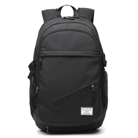 Waterproof School Bag Black1