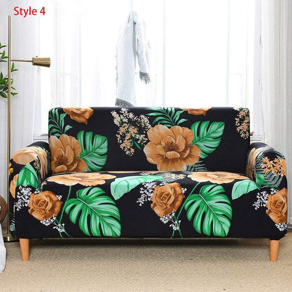 Waterproof Sofa Cover Elastic Couch Soft Printed