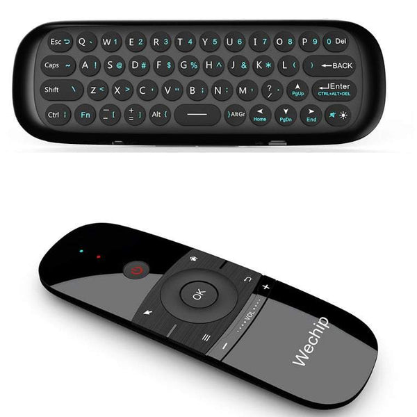Tv Remote Controls We Chip W1 Mini Keyboard Wireless Qwerty 2.4G Air Mouse