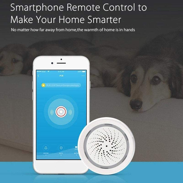 Smart Home Devices Wi Fi Temperature And Humidity Sensor Environment Detector Alarm Low Power Consumption