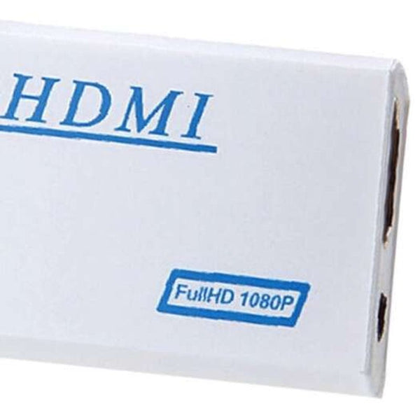 Wii To Hdmi Converter Adapter White