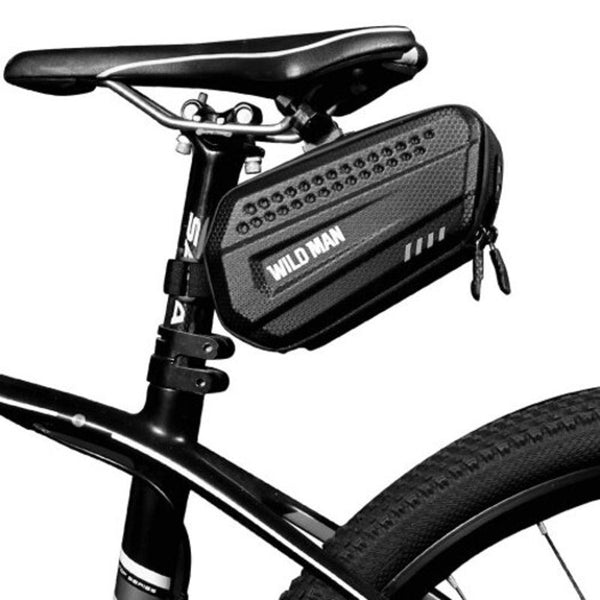 Es7 After The End Of Mountain Bicycle Saddle Package Hard Road Riding Bike Tail Bag Packet Black