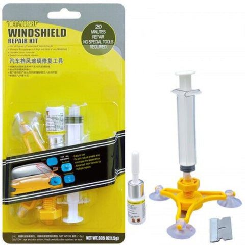 Windshield Repair Kit Mustard