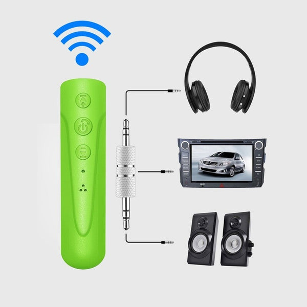 Wireless Adapter Bt Bluetooth 4.1 Receiver Headphone Speaker Car Phone Green