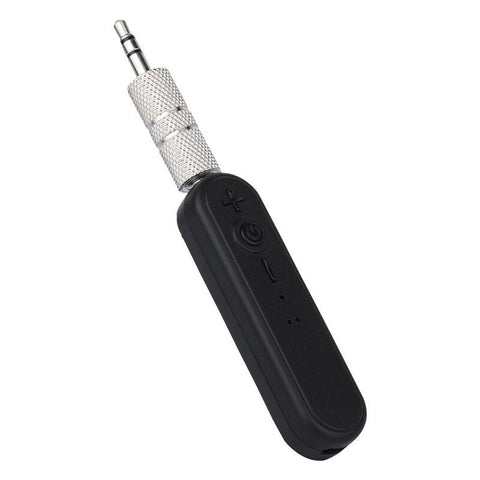Wireless Bt 4.1 Audio Receiver With Microphone Black