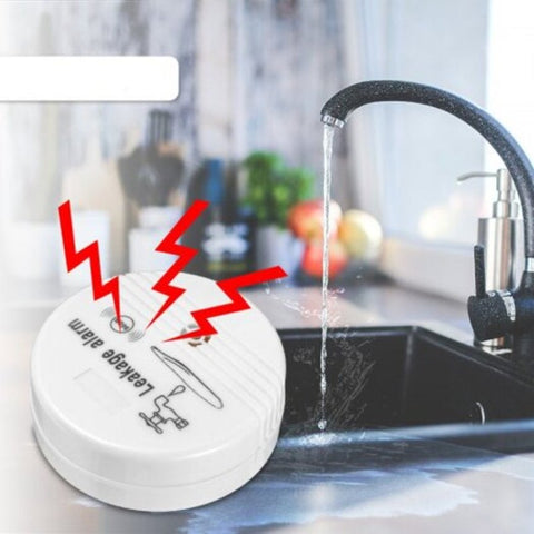 Wireless Water Leakage Detector White