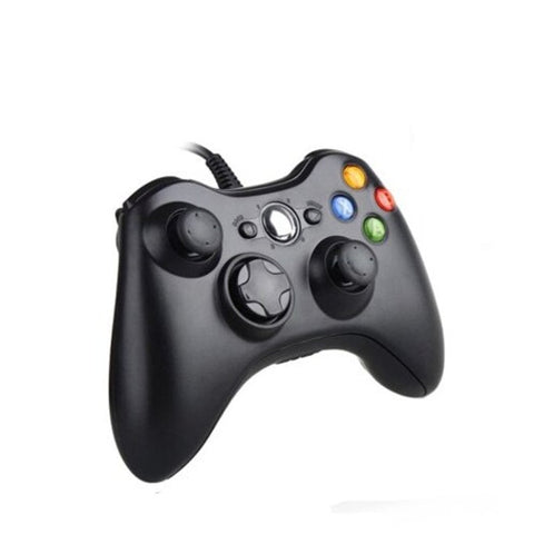 Xbox360 And Pc Universal Wired Controller Black