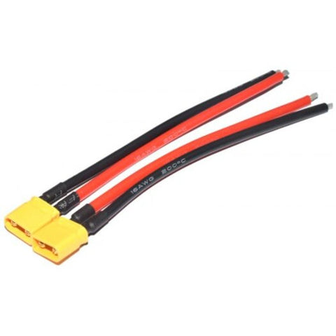 Xt30u M Plug Esc Power Cable For Rc Drone Model 2Pcs Red