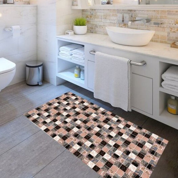 Ycz104 Bathroom Kitchen Tile Wall Decal Sticker 19Pcs Multi A