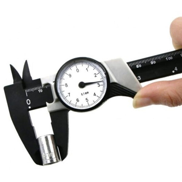 0 150Mm Plastic Table Vernier Caliper Black Vernier Calipers