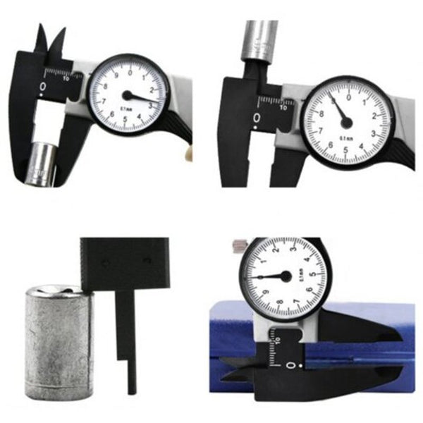 0 150Mm Plastic Table Vernier Caliper Black Vernier Calipers