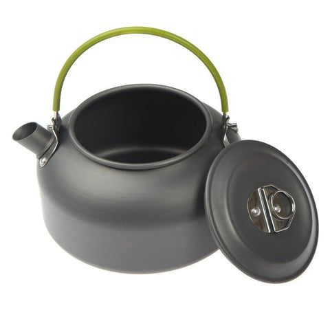 0.8L Portable Ultra Light Outdoor Hiking Camping Survival Water Kettle Teapot Coffee Pot Anodised Aluminum