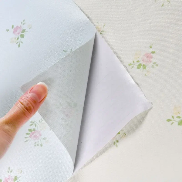 Pastoral Flower Wallpaper Self Adhesive Bedroom Warm Renovation Living Room Paper Waterproof Wipeable Sticker Wall Stickers