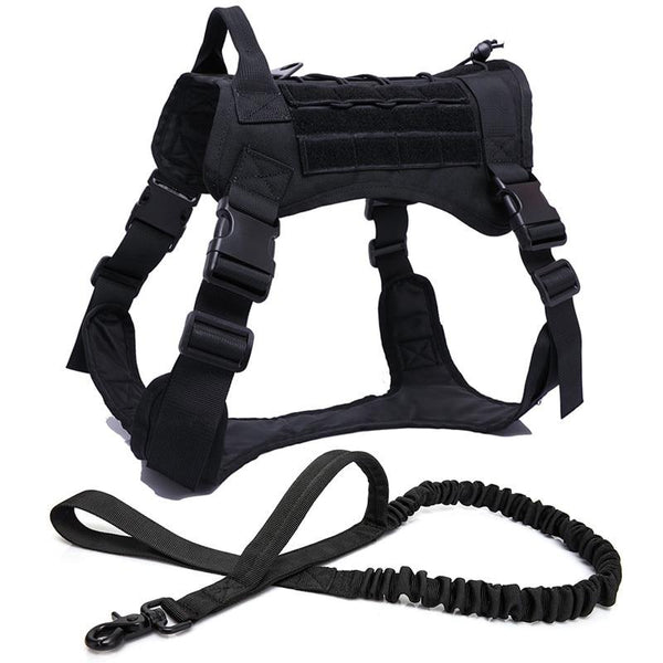 Tactical Dog Harness Vest With Handle Leash Harnesses