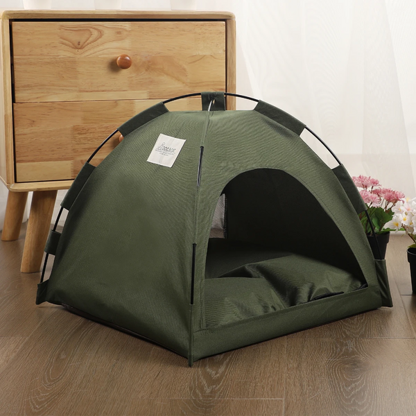 Pet Tent Bed Cats House Supplies Products Accessories Warm Cushions Furniture Sofa Basket Beds Winter Clamshell Kitten Tents Pet Beds