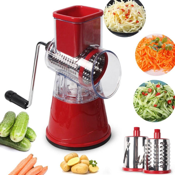 Manual Multifunctional Round Mandoline Slicer Grater Peelers & Slicers