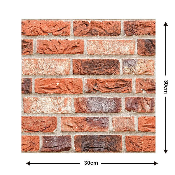 3D Brick Wallpaper Living Room Bedroom Kitchen Easy Stickers Wall Stickers