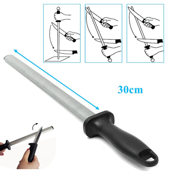 12Inch 600 Grit Diamond Knife Sharpener Tool Sharpeners