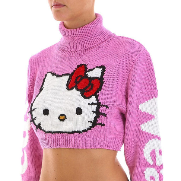 Kitty Cropped Turtleneck Jumpers & Cardigans