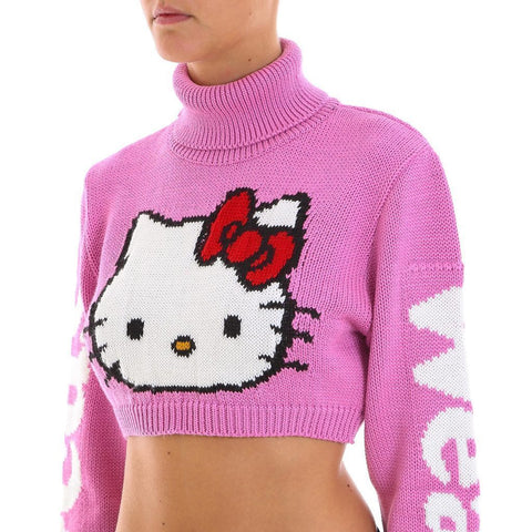 Kitty Cropped Turtleneck Jumpers & Cardigans