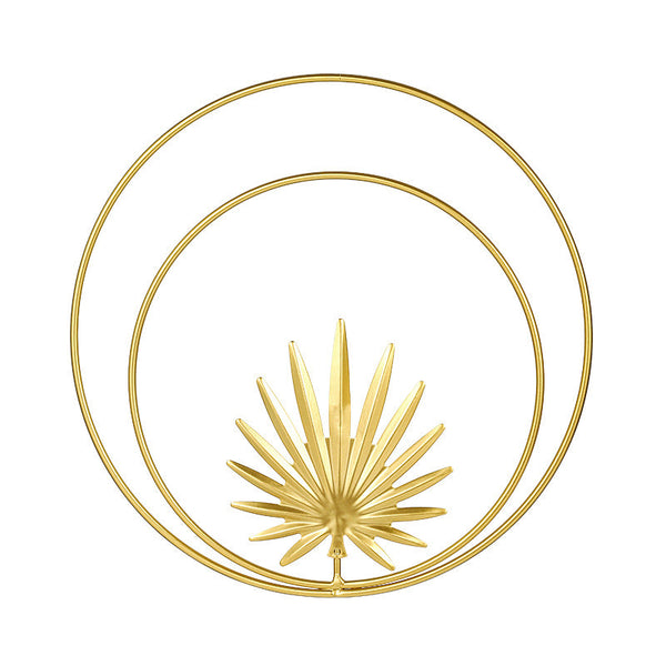 Nordic Style Luxury Metal Wall Hanging Decor For Living Room Bedroom Sofa Background Creative Art Wall Hangings
