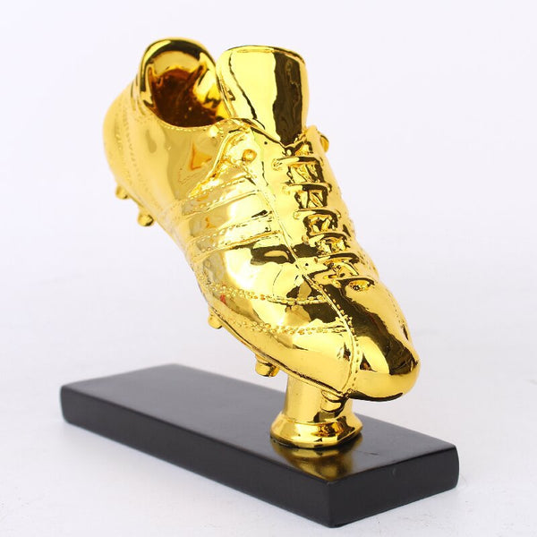 Golden Boots Cup Football Competition Creative Shoes Award Souvenir Ornament Seasonal Decorations