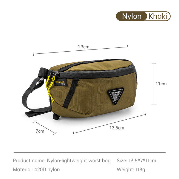 Hikeman Waist Bag For Outdoor Sports Expands Backpack Lightweight Travel/Hiking. Waist Packs & Bags