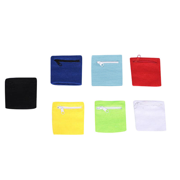 Zipper Wrist Wallet Key Coin Bag Sports Pouch Running Fitness Stylish Wristband Wallets