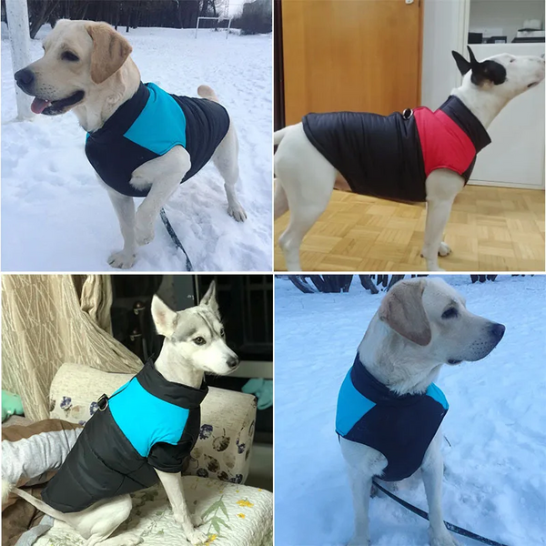 Waterproof Pet Dog Puppy Vest Jacket Winter Warm Clothes Padded Zipper Coat For Small Medium Large Dogs Dog Clothing & Shoes