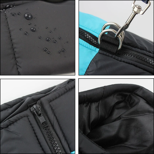 Waterproof Pet Dog Puppy Vest Jacket Winter Warm Clothes Padded Zipper Coat For Small Medium Large Dogs Dog Clothing & Shoes