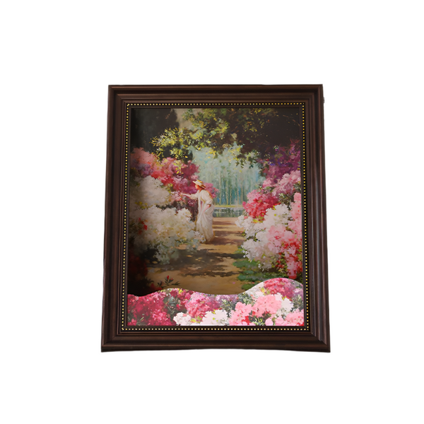 3D Mona Lisa Cat Scratcher With Removable Oil Painting Frame Furniture & Scratchers