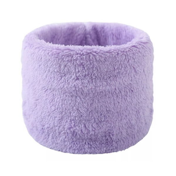 Winter Velvet Snood Thick Single Circle Plus Fleece Solid Colour Scarf Scarves