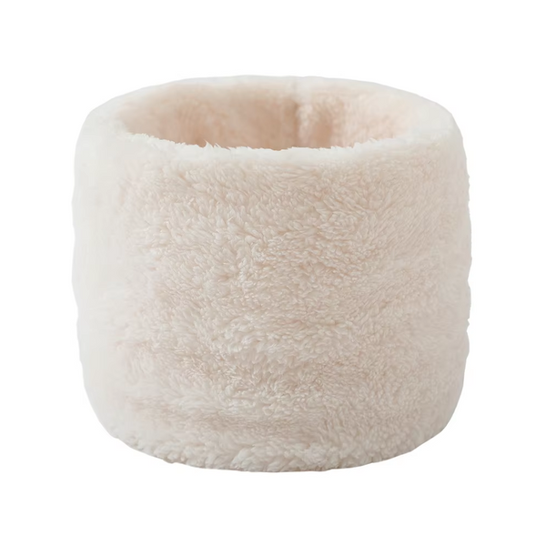 Winter Velvet Snood Thick Single Circle Plus Fleece Solid Colour Scarf Scarves