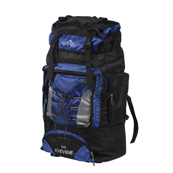 Military Backpack Tactical Hiking Camping Blue Daypacks