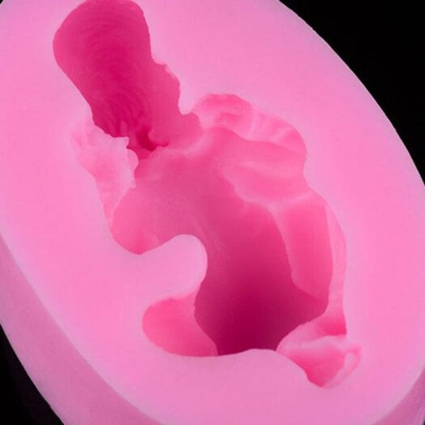 Little One Shape Silicone Cake Mould Pink Sugarcraft & Chocolate Moulds