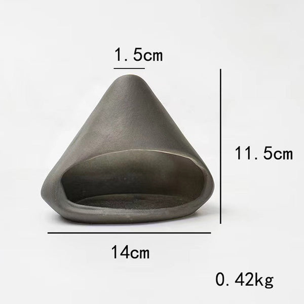 Handcrafted Ceramic Palo Santo And Sage Holder Practical Incense Burner Scent Stand For Home Decor Candle Holders & Accessories