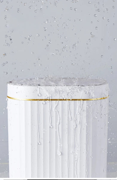 Smart Sensor Trash Can Touchless Bin With Lid Automatic Waste Basket Rubbish Bins