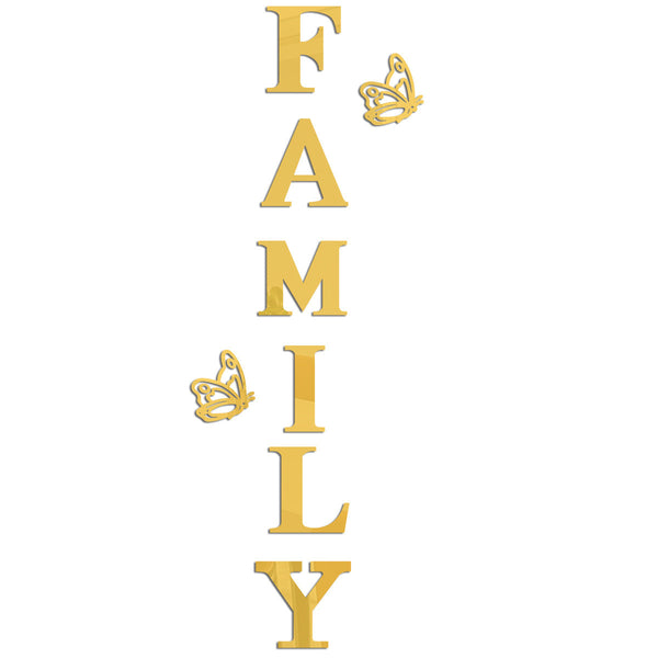 Acrylic Room Entrance Porch Background Decoration Wall Stickers