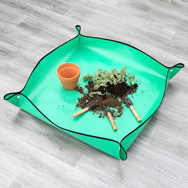 Home Gardening Supplies Planting Mat Potting Pad Foldable Reusable Waterproof Mats Baskets Pots Window Boxes
