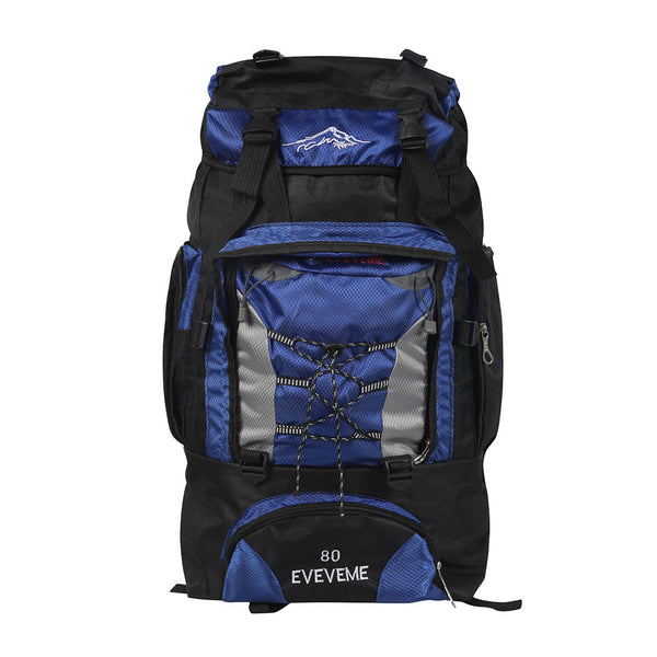 Military Backpack Tactical Hiking Camping Blue Daypacks
