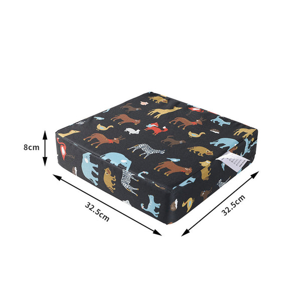 Little One Chair Cushion High Seat Pad Black Cushions & Decorative Pillows