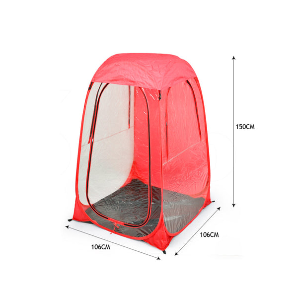 Mountview Pop Up Tent Camping Outdoor Red Portable For Adventure Pop Up Beach Tents