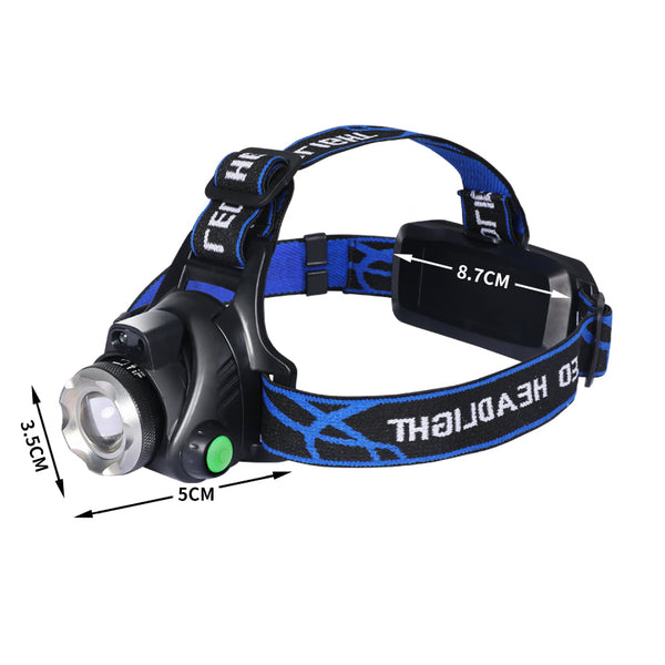 Led Outdoor Headlamp Camping Headlight For Hands Free Lighting And Adventure Head Torches