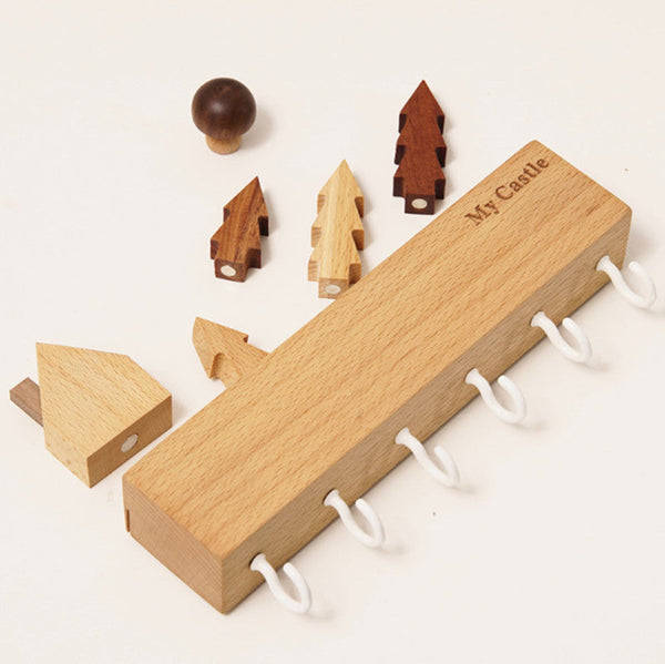 My Castle Wall Rack Key Hooks Decor Hooks & Hangers