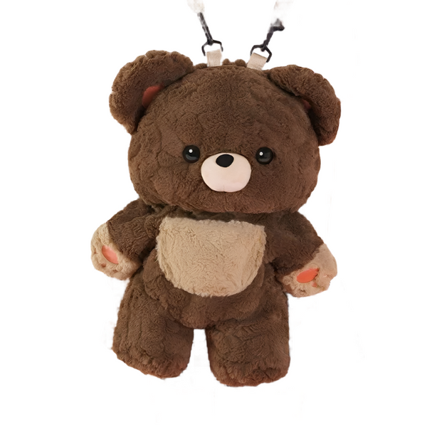 Couples Bag Love Bear Plush Backpack Versatile Schoolbag For Men And Women Backpacks & Bags