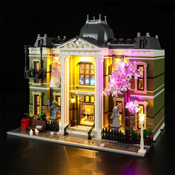 Yeabricks Is Compatible With Lego 10326 Natural History Museum Building Blocks Led Lighting Fixtures Street View Toys And Building Toys Sets & Packs