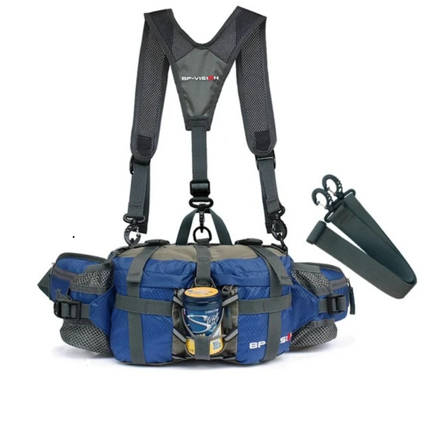 Outdoor Hiking Waist Bag Water Cycl Backpack Sports Mountain Bottle Waterproof Nylon Camping Mochila Accessories Hunting Waist Packs & Bags