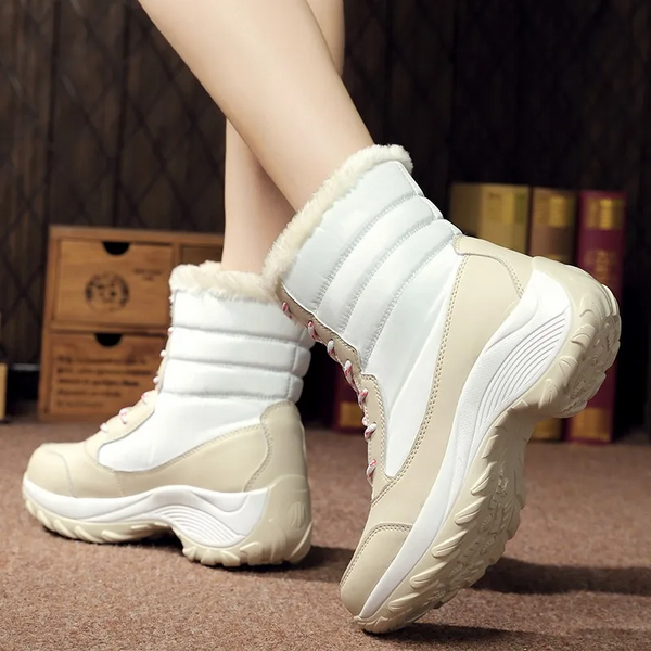 Women Lightweight Ankle Platform Shoes For Women Heels Winter Botas Mujer Keep Warm Snow Winter Shoes Female Botines Boots